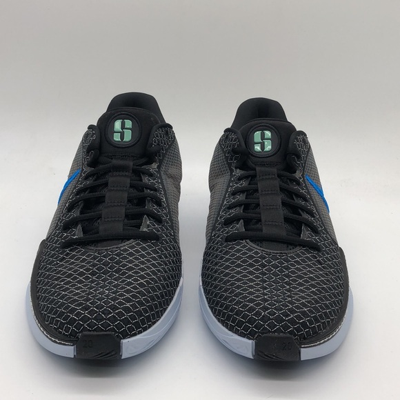 New Women’s Nike Sabrina 1 Black/Blue FQ3381-001 NWOB - Picture 3 of 5